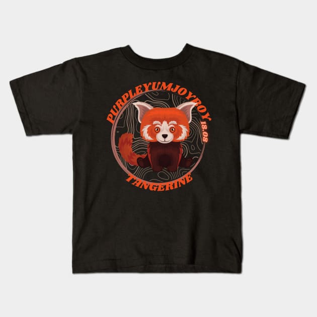 Tangerine Kids T-Shirt by PurpleYum 